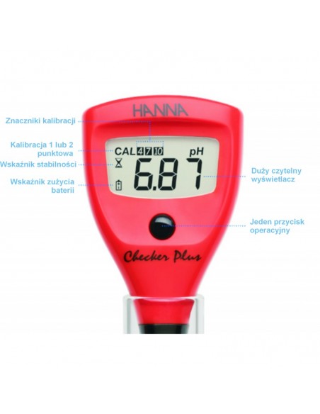 Tester pH z wymienną elektrodą Tester pH z wymienną elektrodą