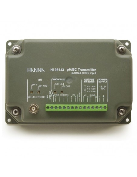 Transmiter pH/EC, 4-20 mA