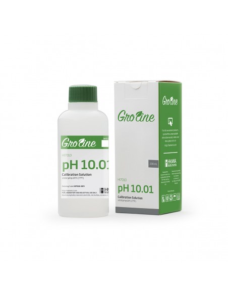 HI7010-012 GroLine pH 10.01, 120ml HI7010-012 GroLine pH 10.01, 120ml