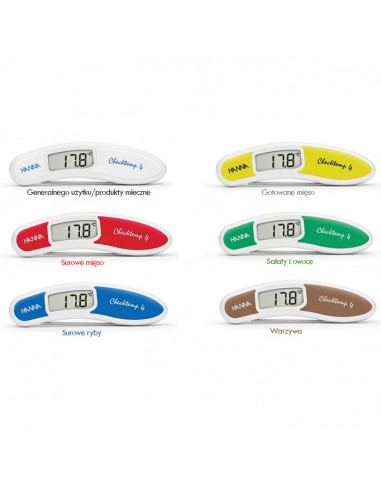 Ergonomiczny termometr ze składaną sondą