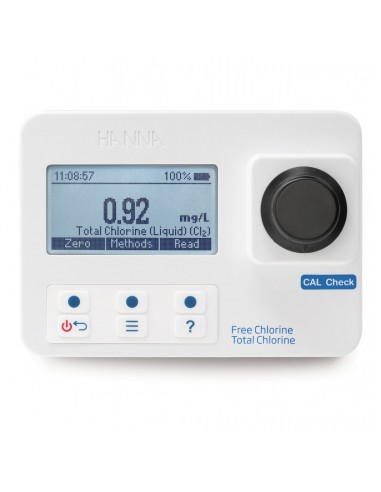 fotometr do pomiaru wolnego chloru, do 5,00 mg/l