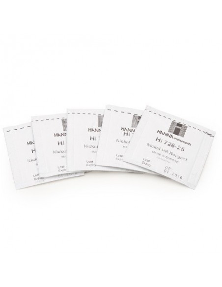 Reagenty do mini-fotometru Checker HC nikiel, wysoki zakres, 25 testów