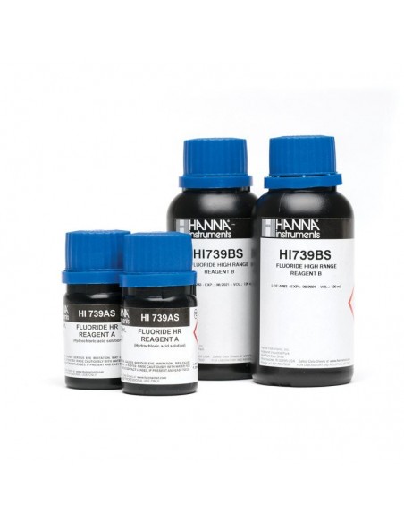 Reagenty w płynie do minifotometru fluorki wysoki zakres, 25 testów Reagenty w płynie do minifotometru fluorki wysoki zakres, 25 testów