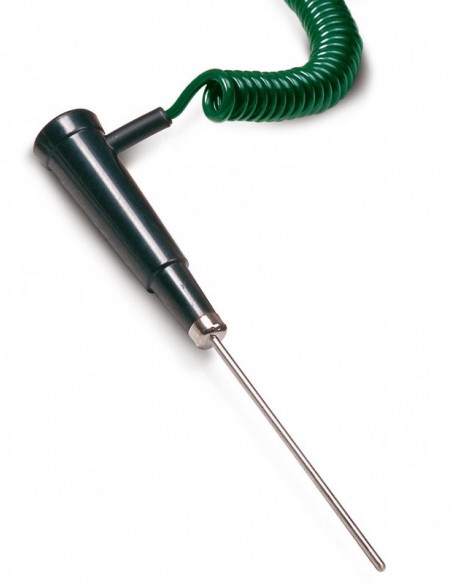 Sonda do płynów, powietrza i gazów, z uchwytem, kabel 1 m, 12 cm Sonda do płynów, powietrza i gazów, z uchwytem, kabel 1 m, 12 cm