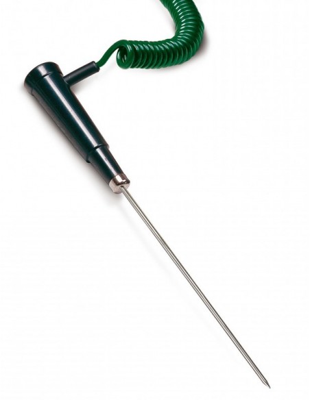 Sonda do płynów, powietrza i gazów, uchwyt i kabel 1 m, 22 cm Sonda do płynów, powietrza i gazów, uchwyt i kabel 1 m, 22 cm