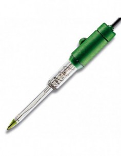 Mini elektroda pH, szklana, BNC (mleczarstwo, produkty półstałe) 2