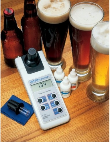HI 93124 Przenośny mętnościomierz do pomiaru luminancji i mętności piwa