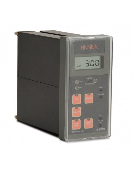 Tablicowy kontroler redox uniwersalny i ekonomiczny, z wejściem bezpośrednim elektrody, złącze BNC Tablicowy kontroler redox uniwersalny i ekonomiczny, z wejściem bezpośrednim elektrody, złącze BNC