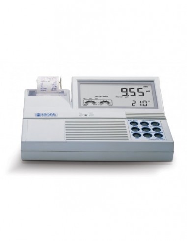 Stacjonarny miernik pH/mV/Temp. z drukarką