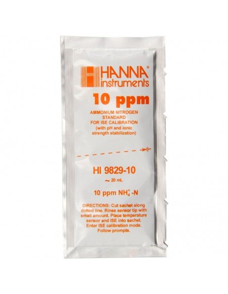 Roztwór standardowy amoniak 10 ppm, 25 x 25 ml Roztwór standardowy amoniak 10 ppm, 25 x 25 ml