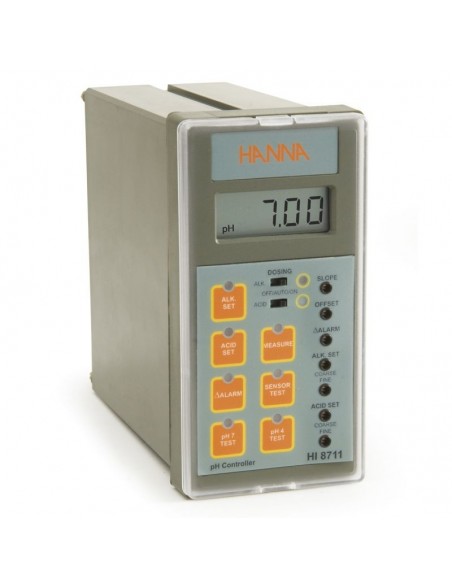 Kontroler pH, podwójny próg, złącze BNC, wyjście 4-20 mA