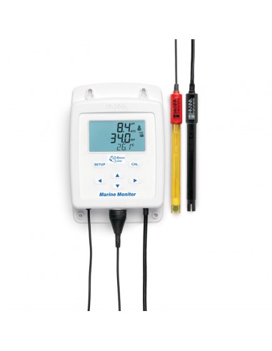 HI981520-02 Kontroler pH/zasolenia/temperatury do akwarium morskiego