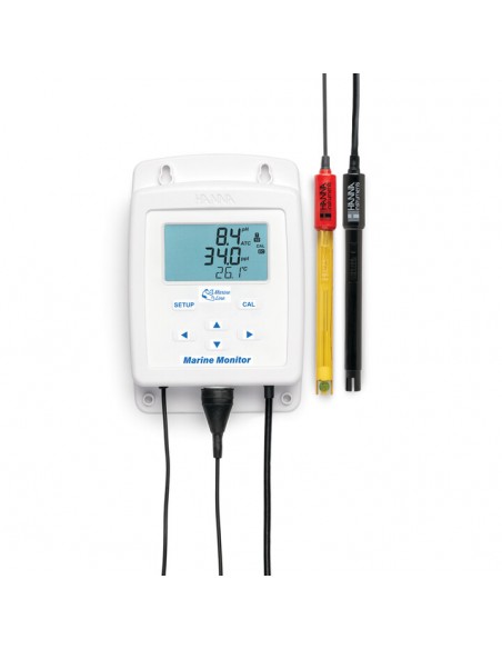 HI981520-02 Kontroler pH/zasolenia/temperatury do akwarium morskiego HI981520-02 Kontroler pH/zasolenia/temperatury do akwarium morskiego