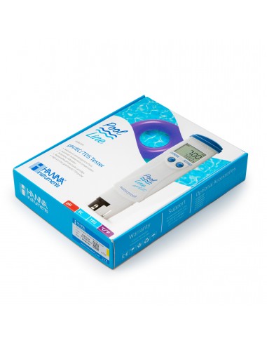 Tester wieloparametrowy pH/EC/TDS/°C, EC do 20.00 mS/cm