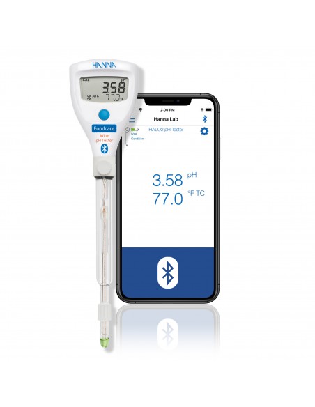 HI9810332 Bezprzewodowy tester pH do wina