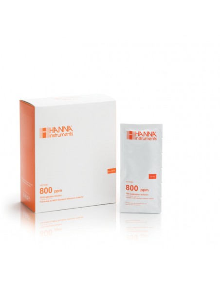 Roztwór kalibracyjny, 800mg/l (ppm), 25 x 20 ml