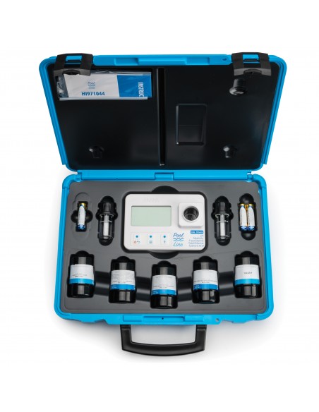 fotometr do pomiaru pH, zasadowości, wolnego i całkowitego chloru oraz kwasu cyjanurowego fotometr do pomiaru pH, zasadowości, wolnego i całkowitego chloru oraz kwasu cyjanurowego