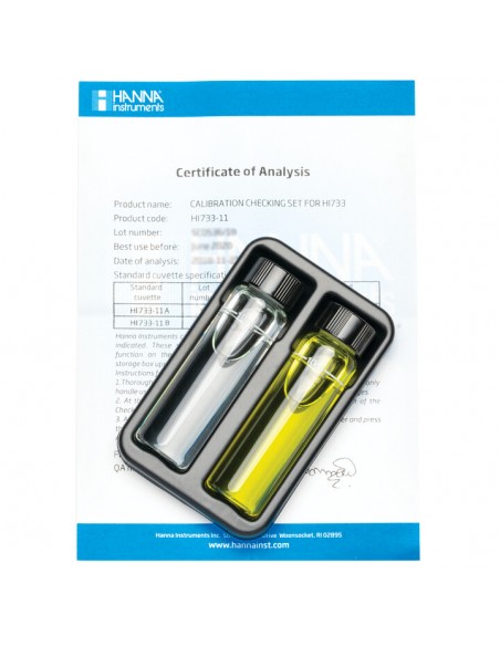 Bufory kalibracyjne na amoniak, niski zakres