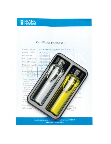 Bufory kalibracyjne na amoniak, średni zakres