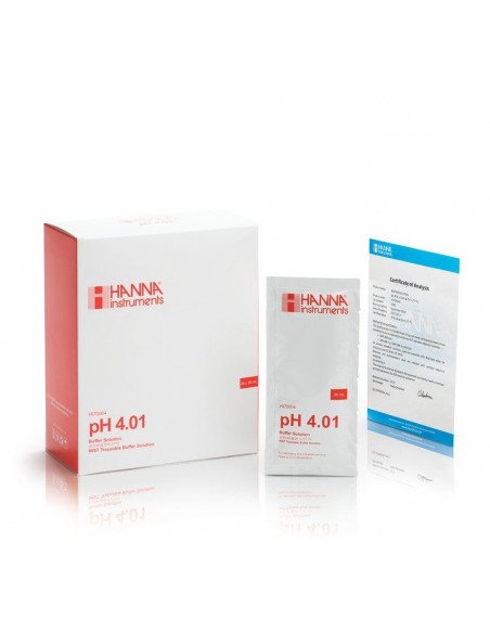 Roztwór buforowy z certyfikatem, pH 4.01, 25 x 20 ml