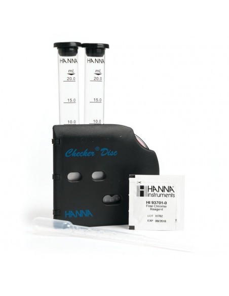 Zestaw do analizy chloru (wolnego i ogólnego),chlor wolny (200 testów) Zestaw do analizy chloru (wolnego i ogólnego),chlor wolny (200 testów)