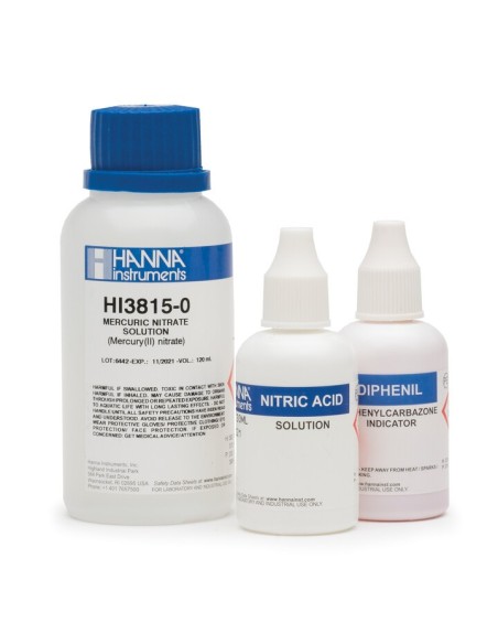 Zestaw do analizy chlorków (110 testów) Zestaw do analizy chlorków (110 testów)