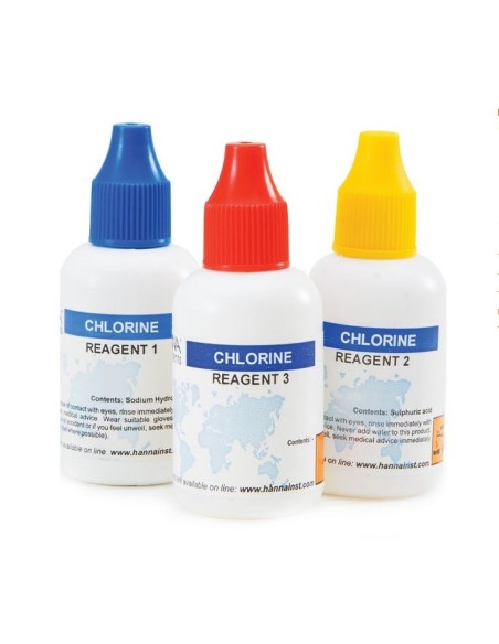 Odczynniki zamienne do oznaczania chloru ogólnego dla HI3831T Odczynniki zamienne do oznaczania chloru ogólnego dla HI3831T