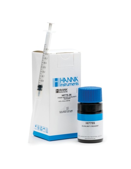 Reagenty w płynie do minifotometru zasadowości, świeża woda, 25 testów Reagenty w płynie do minifotometru zasadowości, świeża woda, 25 testów