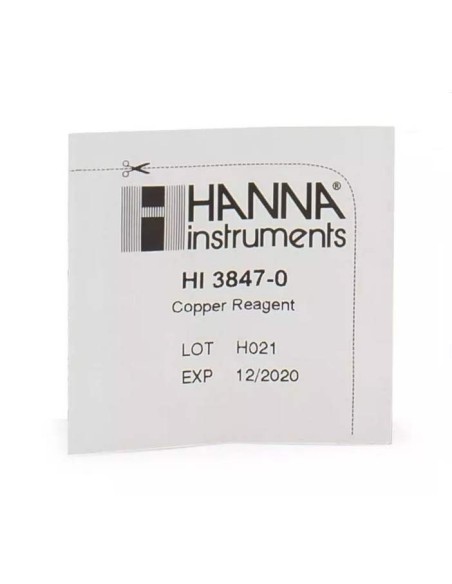 Zestaw do testów na miedź - odczynniki zamienne (100 testów) - HI3847-100