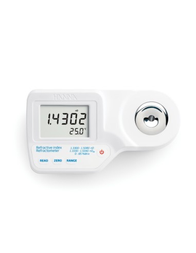 Refraktometr cyfrowy, współczynnik załamania światła i pomiar Brix w %
