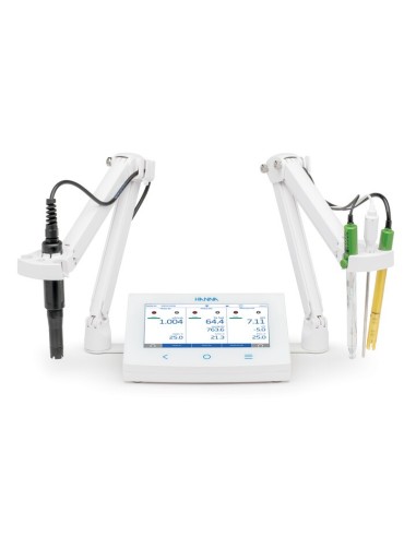 Modułowy miernik laboratoryjny z modułem pH/ISE i optycznym modułem tlenu