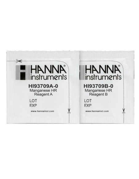 Odczynniki na mangan, zakres wysoki
