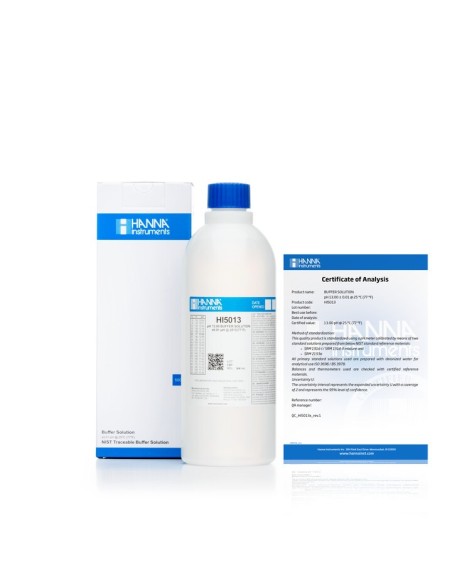 Roztwór techniczny pH z certyfikatem, 500 ml Roztwór techniczny pH z certyfikatem, 500 ml