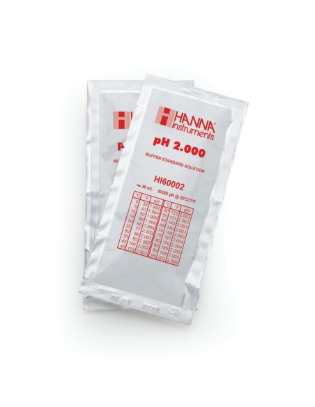 Roztwór buforowy pH 2,000, z certyfikatem analizy, 25 x 20 ml Roztwór buforowy pH 2,000, z certyfikatem analizy, 25 x 20 ml