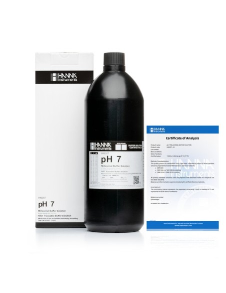 Roztwór buforowy pH 7.010, z certyfikatem analizy, 1 l