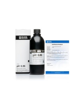 Roztwór buforowy pH 6.862, z certyfikatem analizy, 500 ml