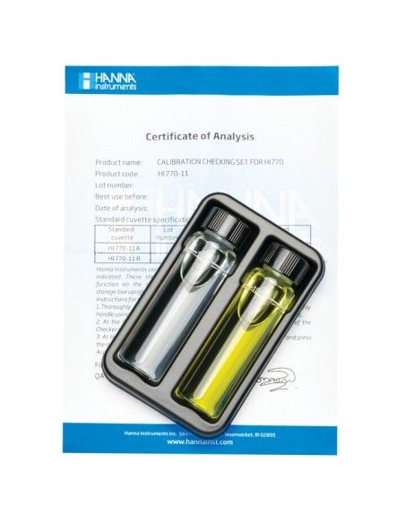 Bufory kalibracyjne na chlor wolny na 0 i 1 ppm