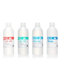 Zestaw buforów - kalibracja pH, konserwacja