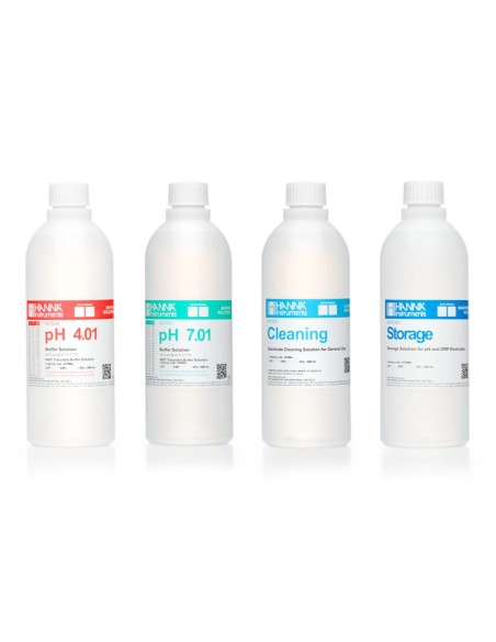 Zestaw buforów - kalibracja pH, konserwacja elektrod Zestaw buforów - kalibracja pH, konserwacja elektrod