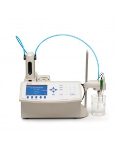 Titrator do miareczkowego pomiaru kwasowości całkowitej, 25 mL biureta, mieszadło