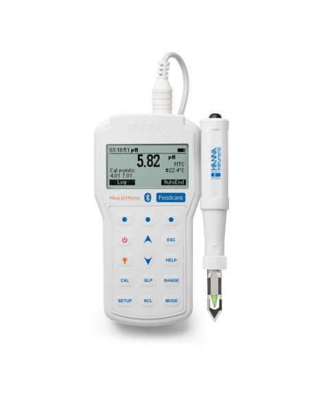 HI98263 Przenośny miernik pH i temperatury do mięsa