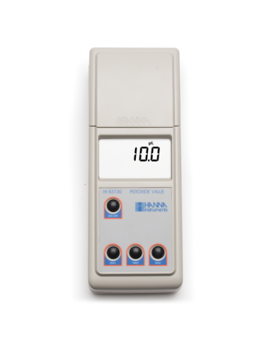 HI83730-02 Fotometr do pomiaru liczby nadtlenkowej w oliwie z oliwek, 230 V