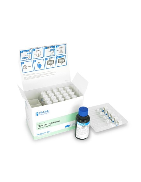 Odczynniki do ChZT do badania chlorków chlorki, zakres wysoki