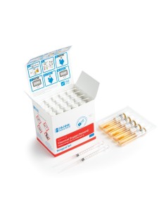 Odczynniki do ChZT, zakres średni, metoda ISO 15705, 25 fiolek