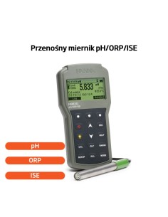 HI98191 Przenośny wodoszczelny pH/mV/jonometr 2